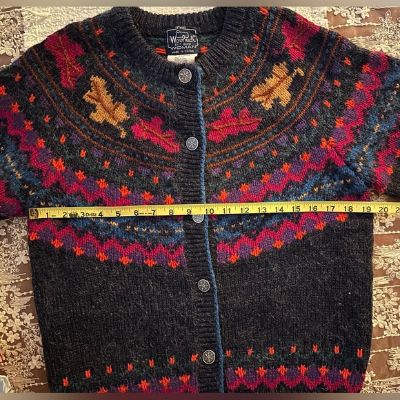 Beautiful Woolrich Multicolor Wool and Angora Blend Cardigan - Picture 7 of 7